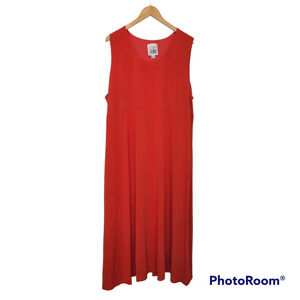 Very Vollbrach red tank top long dress